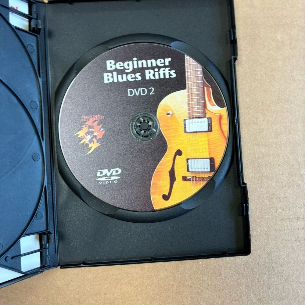 Beginners Blues Riffs with Colin Daniel 30 Cool Riffs DVDs Riffninja - Picture 4 of 4